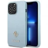 Чохол Guess Saffiano 4G Small Metal Logo для iPhone 13 Pro Blue (GUHCP13LPS4MB)