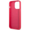 Чохол Guess Saffiano 4G Small Metal Logo для iPhone 13 Pro Pink (GUHCP13LPS4MF)