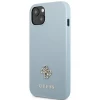Чехол Guess Saffiano 4G Small Metal Logo для iPhone 13 Blue (GUHCP13MPS4MB)