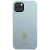 Чохол Guess Saffiano 4G Small Metal Logo для iPhone 13 Blue (GUHCP13MPS4MB)