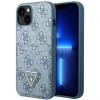 Чохол-гаманець Guess 4G Triangle Logo Cardslot для iPhone 13 mini Blue (GUHCP13SP4TPB)