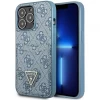 Чехол-бумажник Guess 4G Triangle Logo Cardslot для iPhone 13 Pro Max Blue (GUHCP13XP4TPB)