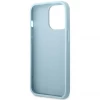 Чехол Guess Saffiano 4G Small Metal Logo для iPhone 13 Pro Max Blue (GUHCP13XPS4MB)