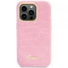 Чехол Guess Croco Collection для iPhone 14 Pro Pink (GUHCP14LHGCRHP)