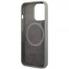 Чохол Guess Silicone Logo Plate для iPhone 13 Pro Grey with MagSafe (GUHMP13LSPLG)