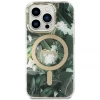 Чехол с зарядным устройством Guess Jungle + Charger Set для iPhone 14 Pro Green with MagSafe (GUBPP14LHJEACSA)