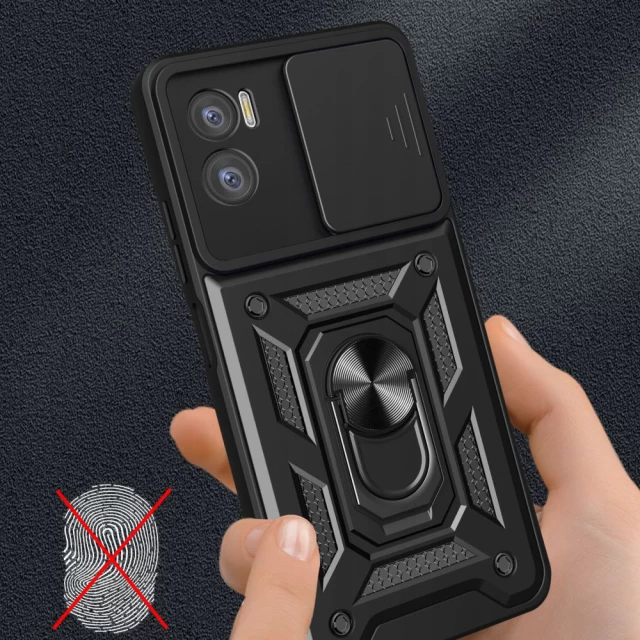 Чохол Tech-Protect Camshield Pro для Motorola Moto E22 | E22i Black (9490713931929)