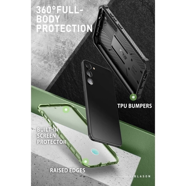 Чохол і захисне скло Supcase IBLSN ArmorBox 2-Set для Samsung Galaxy S23 Guldan (843439121270)