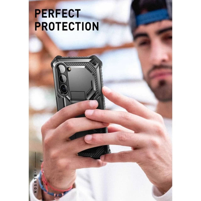 Чехол и защитное стекло Supcase IBLSN ArmorBox 2-Set для Samsung Galaxy S23 Black (843439121263)