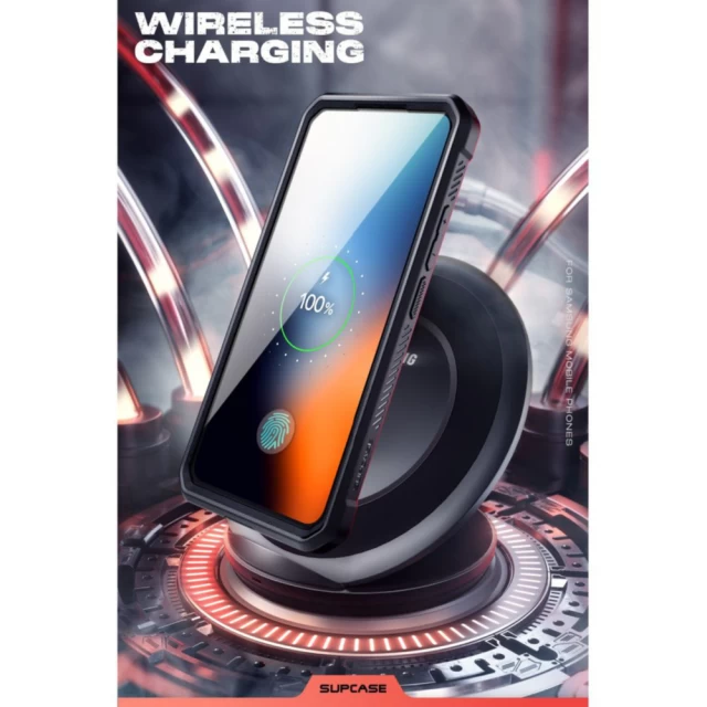 Чохол і захисне скло Supcase Unicorn Beetle Pro 2-Set для Samsung Galaxy S23 Ultra Black (843439121492)