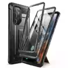 Чехол и защитное стекло Supcase Unicorn Beetle Pro 2-Set для Samsung Galaxy S23 Ultra Black (843439121492)