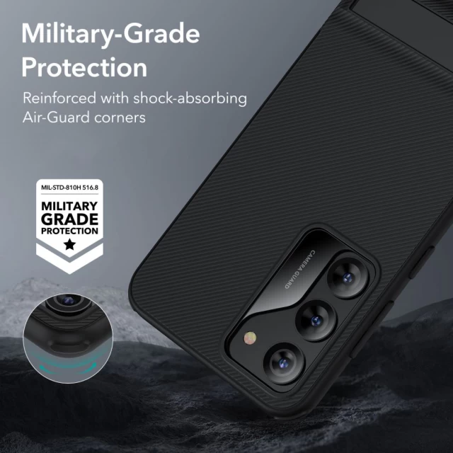 Чехол ESR Air Shield Boost для Samsung Galaxy S23 Plus Black (4894240175866)