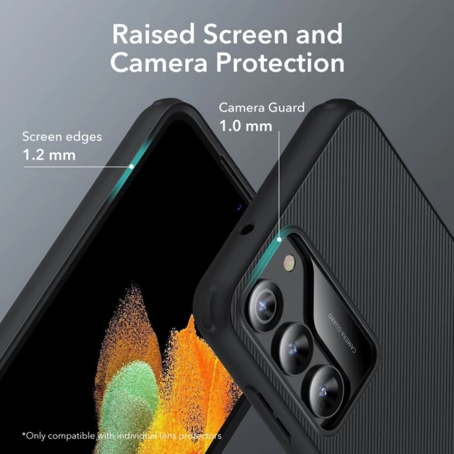 Чехол ESR Air Shield Boost для Samsung Galaxy S23 Plus Black (4894240175866)
