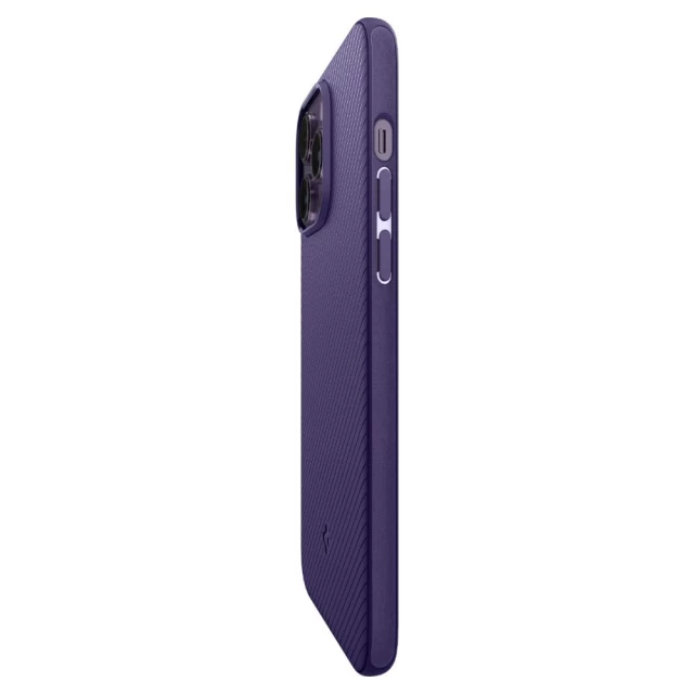 Чохол Spigen Armor для iPhone 14 Pro Deep Purple with MagSafe (ACS05588)