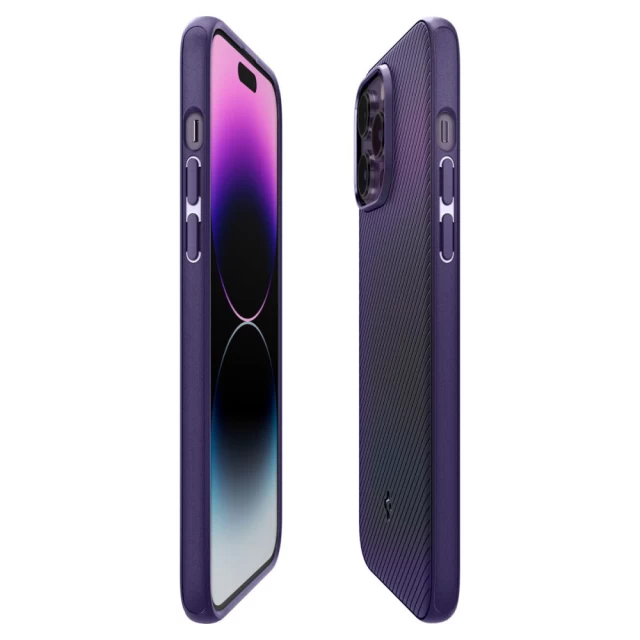 Чехол Spigen Armor для iPhone 14 Pro Deep Purple with MagSafe (ACS05588)