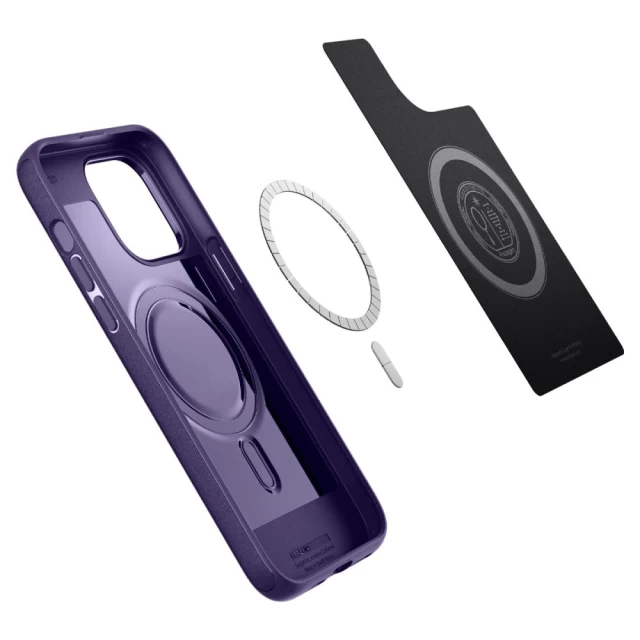 Чехол Spigen Armor для iPhone 14 Pro Max Deep Purple with MagSafe (ACS05584)