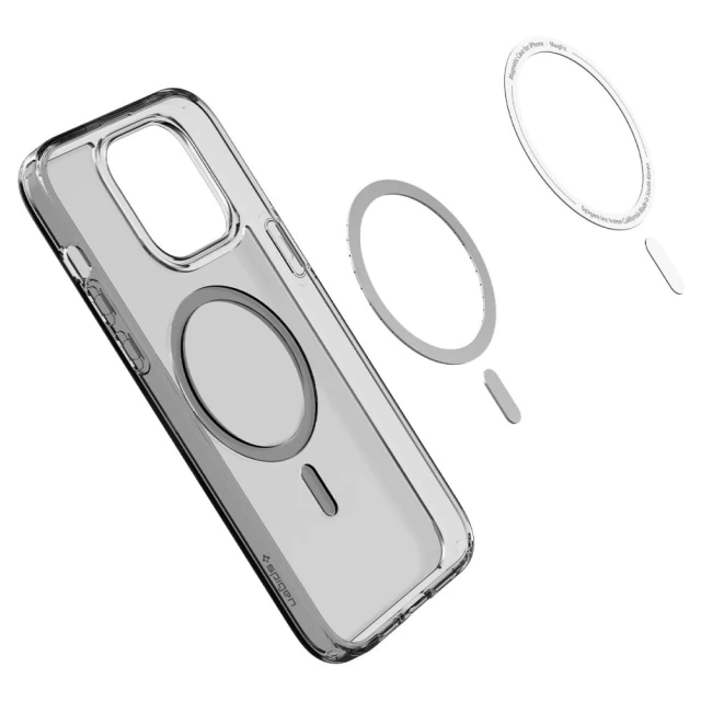 Чехол Spigen Ultra Hybrid для iPhone 14 Pro Max Frost Black with MagSafe (ACS05582)