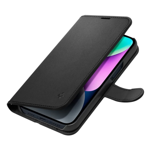 Чохол Spigen Wallet S для iPhone 14 Black (ACS05421)