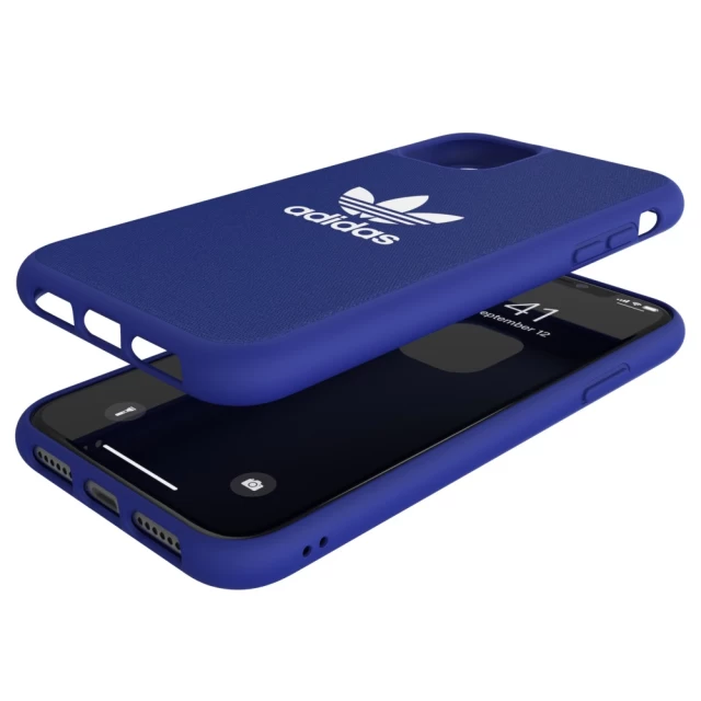 Чохол Adidas OR Moulded Case Canvas для iPhone 11 Blue (36345)