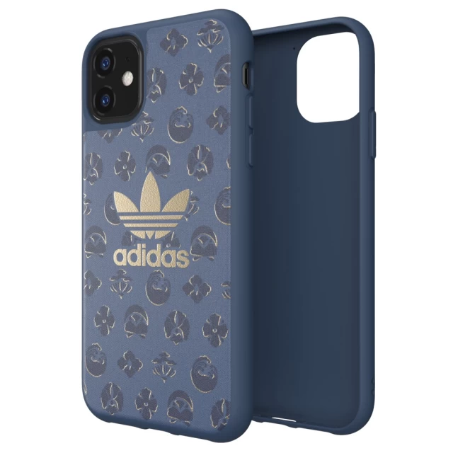 Чехол Adidas OR Moulded Case Shibori для iPhone 11 Blue (36366)