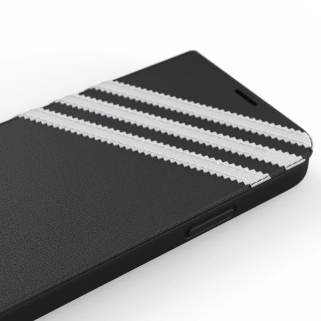Чехол-книжка Adidas OR Booklet Case PU для iPhone 12 | 12 Pro Black White (42245)