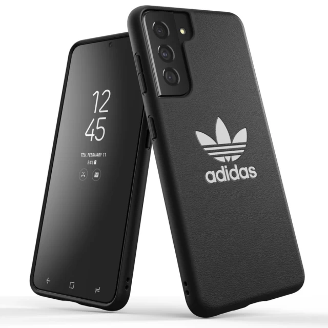 Чехол Adidas OR Moulded Case Basic для Samsung Galaxy S21 (G991) Black White (44755)