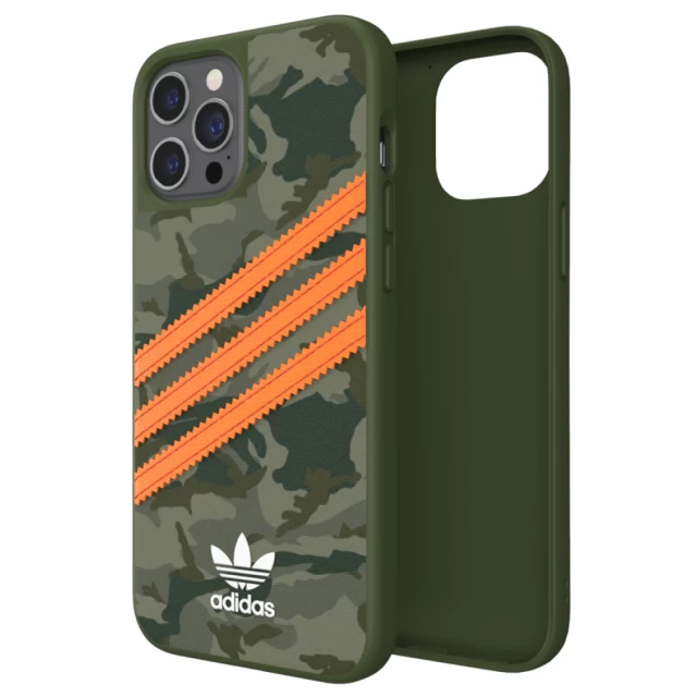 Чохол Adidas OR Moulded Case PU для iPhone 12 Pro Max Camo Green (42252)