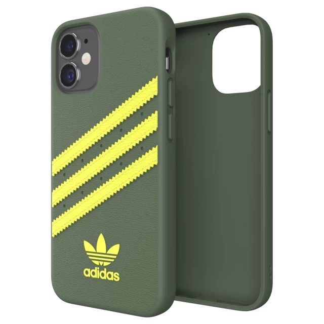 Чехол Adidas OR Moulded Case PU для iPhone 12 mini Green (42253)