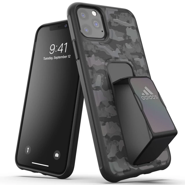 Чехол Adidas SP Grip Case Camo для iPhone 11 Pro Max Black (36430)