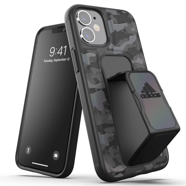 Чохол Adidas SP Grip Case Camo для iPhone 12 mini Black (42451)
