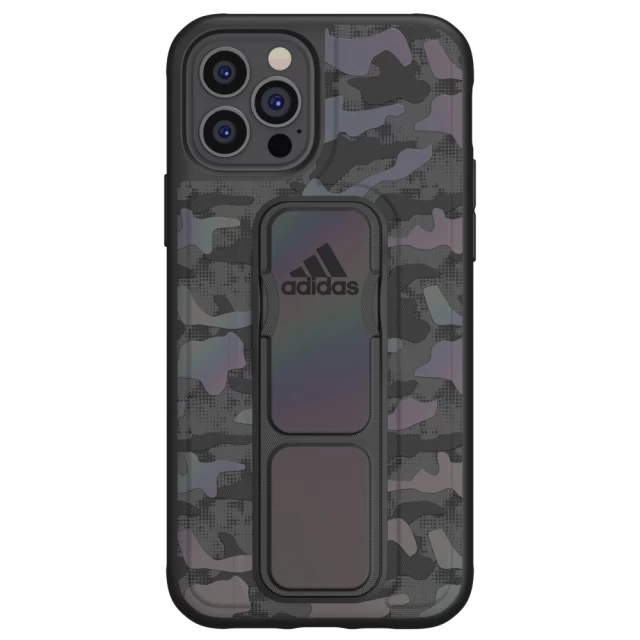 Чехол Adidas SP Grip Case Camo для iPhone 12 | 12 Pro Black (42452)