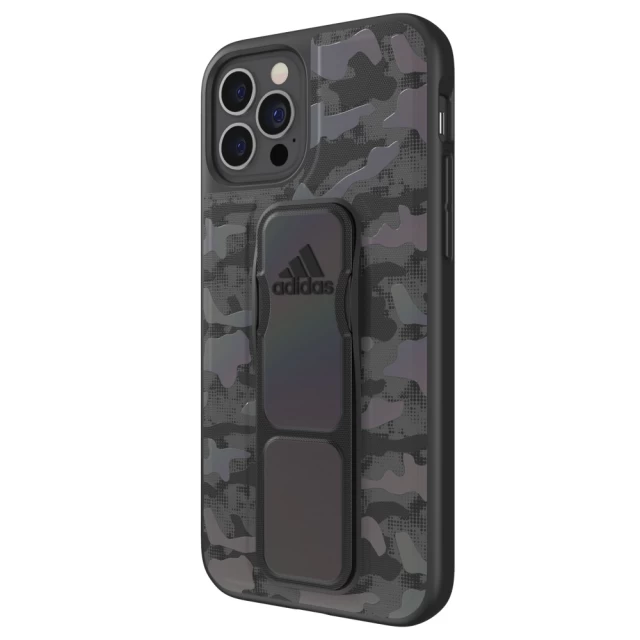 Чехол Adidas SP Grip Case Camo для iPhone 12 | 12 Pro Black (42452)