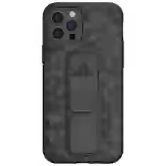 Чехол Adidas SP Grip Case Leopard для iPhone 12 | 12 Pro Black Grey (43717)