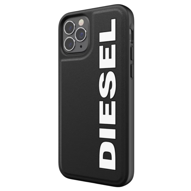 Чохол Diesel Moulded Case Core для iPhone 12 | 12 Pro Black White (42492)