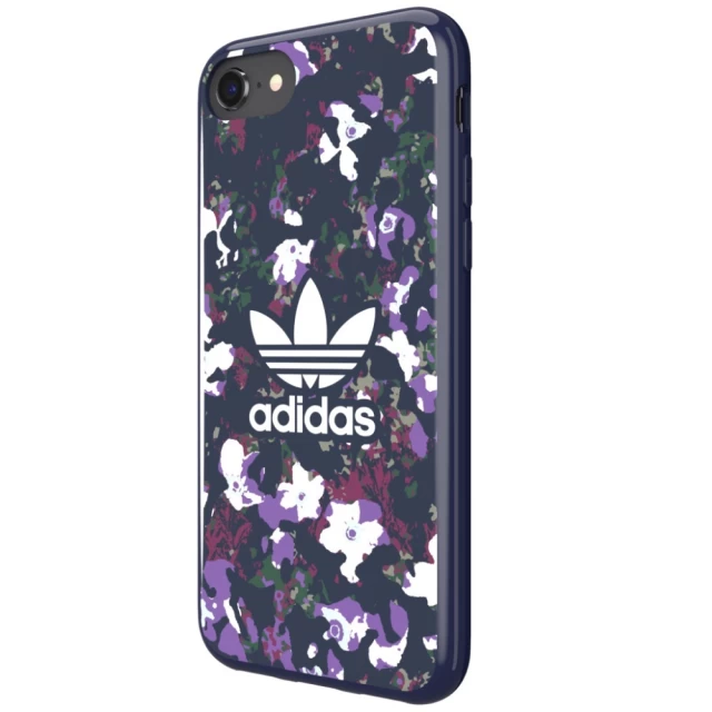 Чохол Adidas OR Snap Case Flower AOP для iPhone SE 2022/2020 | 8 | 7 | 6 | 6s Navy (40545)