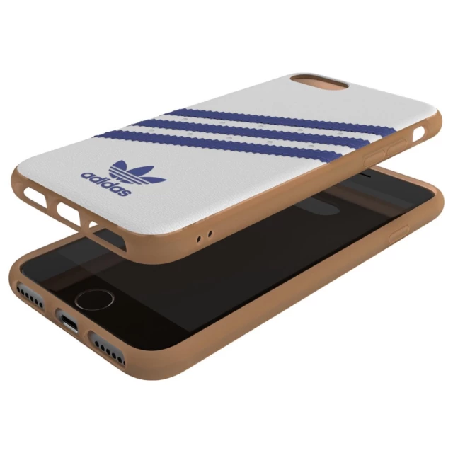 Чехол Adidas OR Moulded Case PU для iPhone SE 2022/2020 | 8 | 7 | 6 | 6s White (34931)
