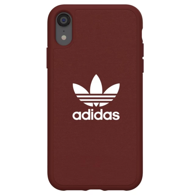 Чехол Adidas OR Moulded Case Canvas для iPhone XR Maroon (32838)