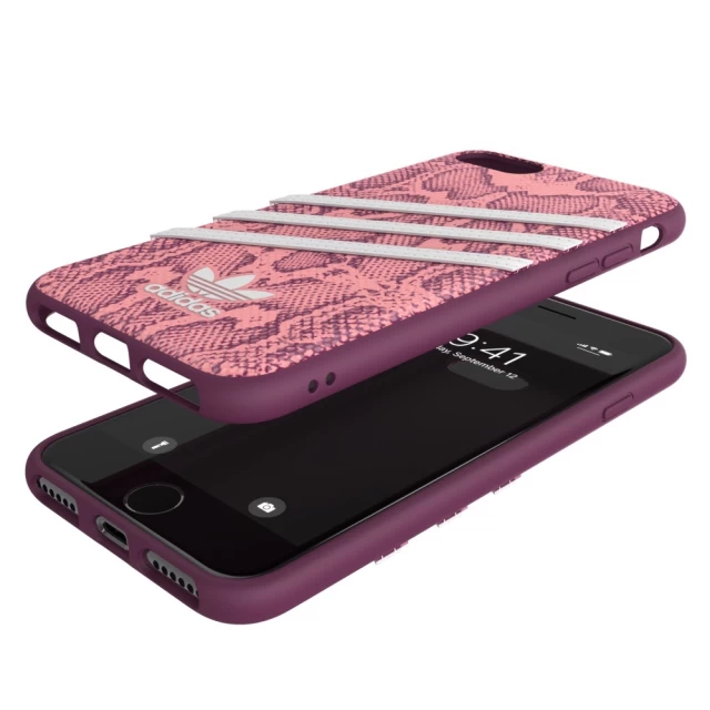 Чехол Adidas OR Moulded Case PU Woman для iPhone SE 2022/2020 | 8 | 7 | 6 | 6s Black (38833)