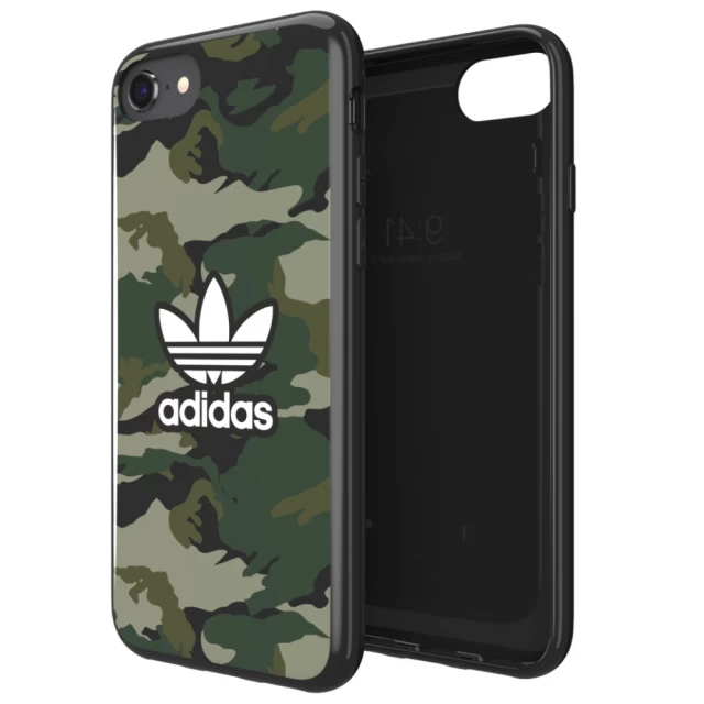 Чехол Adidas OR Snap Case Camo для iPhone SE 2022/2020 | 8 | 7 | 6 | 6s Black (40551)