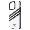 Чехол Adidas OR Moulded Case PU для iPhone 14 Pro Max White Black (50194)