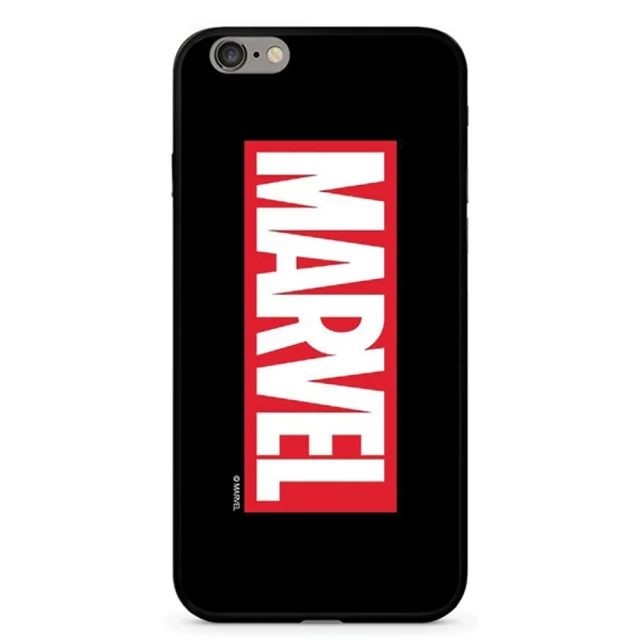 Чехол Marvel Glass Marvel 005 для iPhone XS Max Black (MPCMV2108)