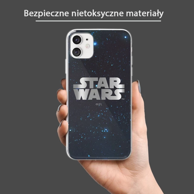 Чехол Disney Star Wars 003 для iPhone 11 Silver (SWPCSW18658)