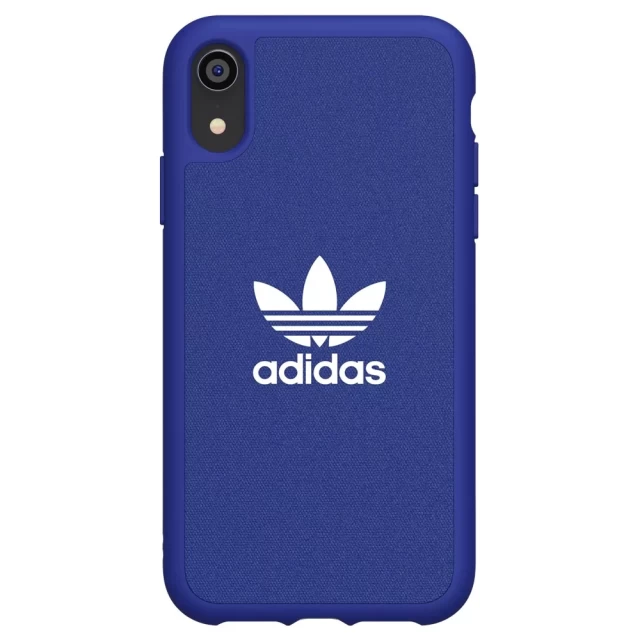 Чехол Adidas OR Moulded Case Canvas для iPhone XR Blue (34958)