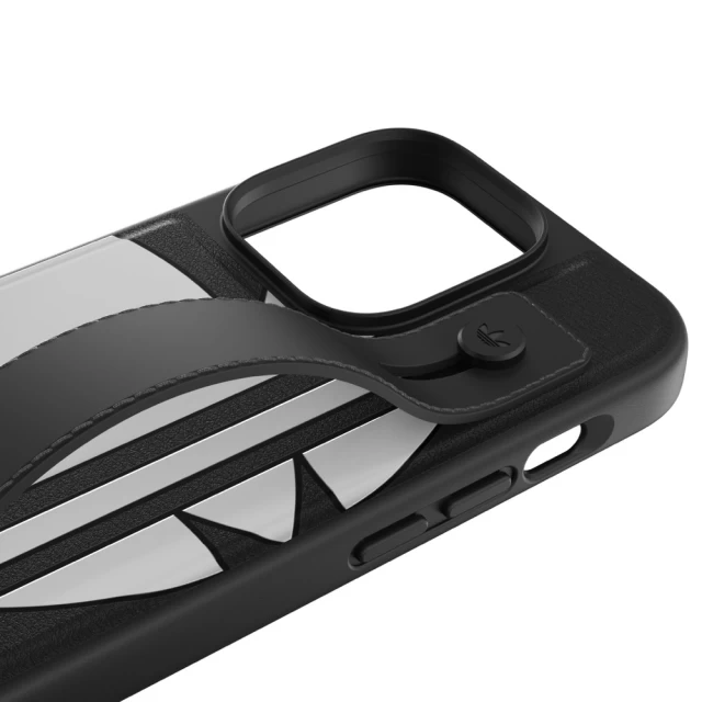 Чехол Adidas OR Hand Strap Case для iPhone 14 Pro Black White (50214)