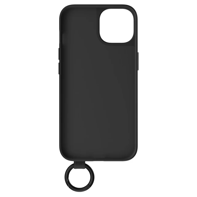 Чехол Adidas OR Hand Strap Case для iPhone 14 Black White (50213)