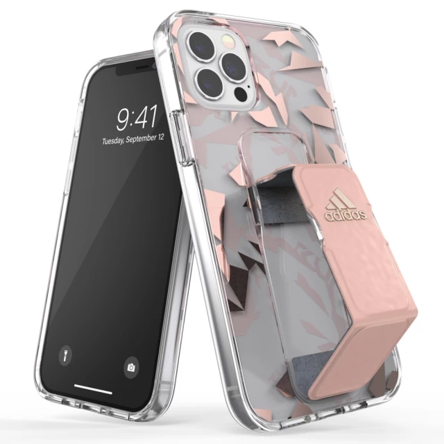 Чохол Adidas SP Clear Grip Case для iPhone 12 | 12 Pro Pink (42449)