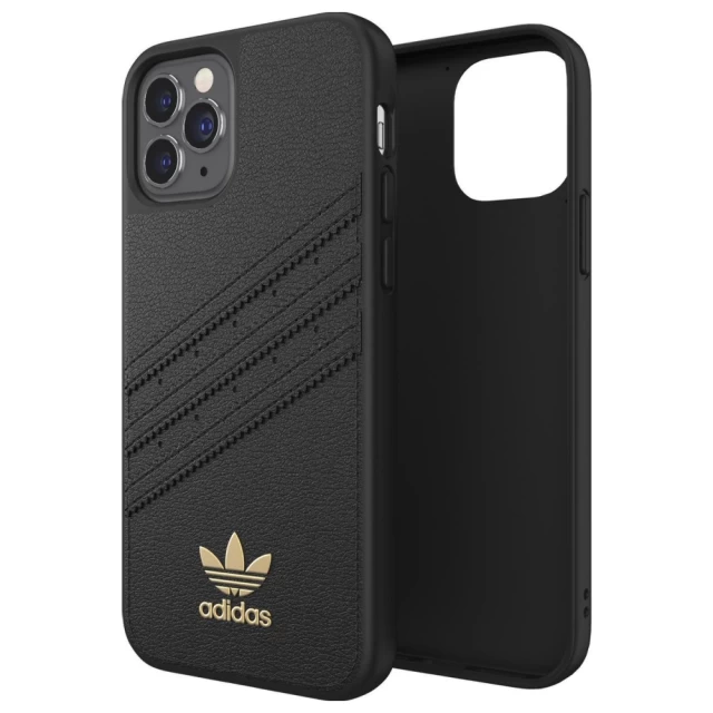 Чехол Adidas OR Moulded Case Premium для iPhone 12 | 12 Pro Black (42275)
