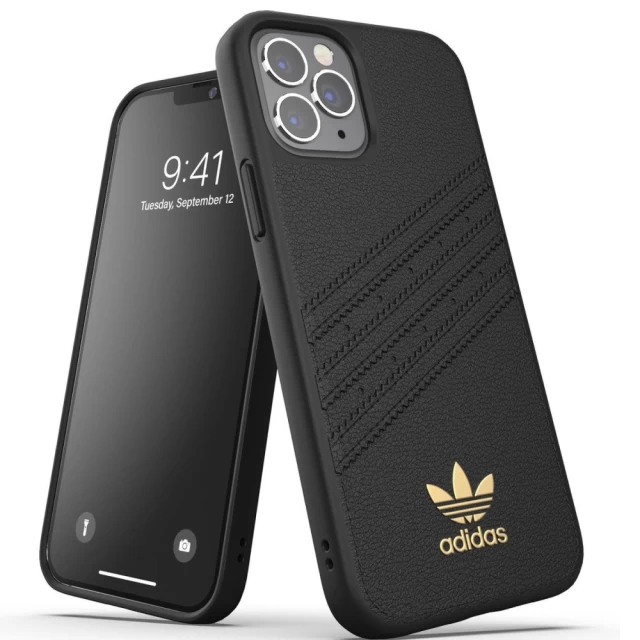 Чехол Adidas OR Moulded Case Premium для iPhone 12 | 12 Pro Black (42275)