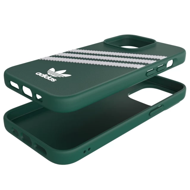 Чехол Adidas OR Moulded Case PU для iPhone 13 | 13 Pro Collegiate Green (47118)