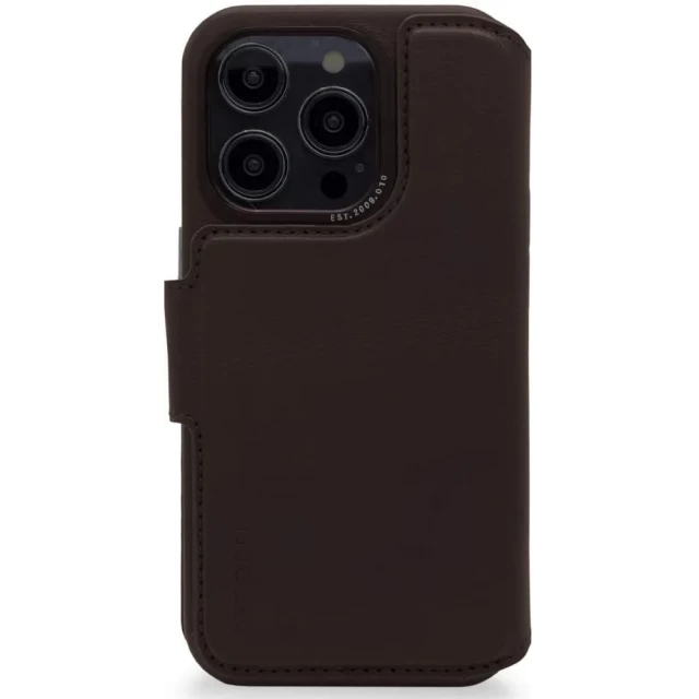 Чехол-книжка Decoded Detachable Wallet для iPhone 14 Pro Max Chocolate Brown with MagSafe (D23IPO14PMDW5CHB)